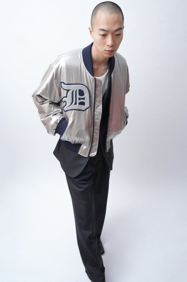 Dechamps - Silver Bomber Jacket -