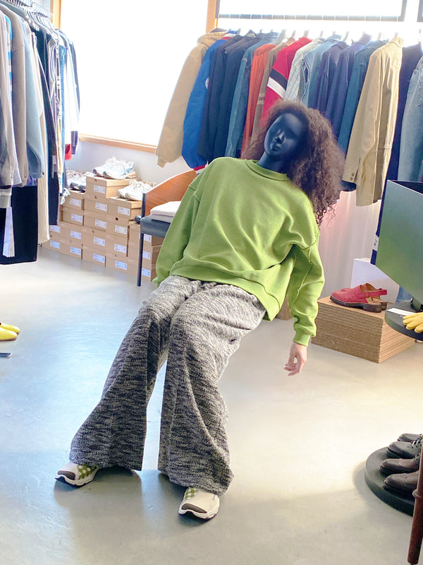 -THE MECHANIC JUMPER- [GRASS / CHARCOAL]