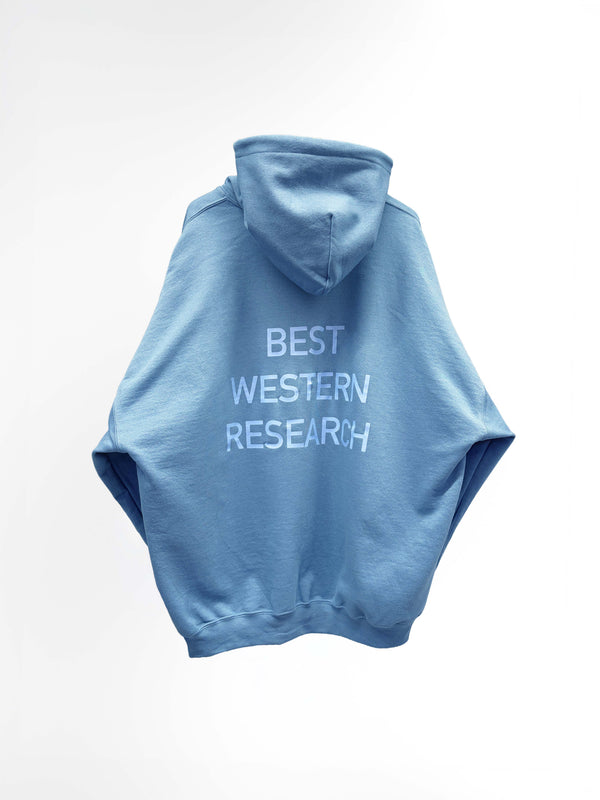 -"BEST WESTERN RESEARCH" HOODIE-