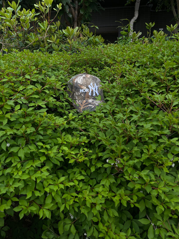-"HORNY" Wheat Camo 6 Panel Cap-