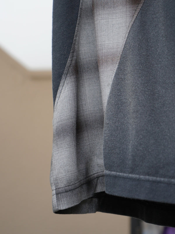 -Patchworked Faded T-Shirt-