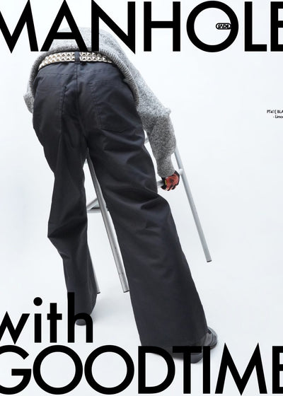 [MANHOLE EDITION] PT41 -BLACK LIMONTA NYLON-