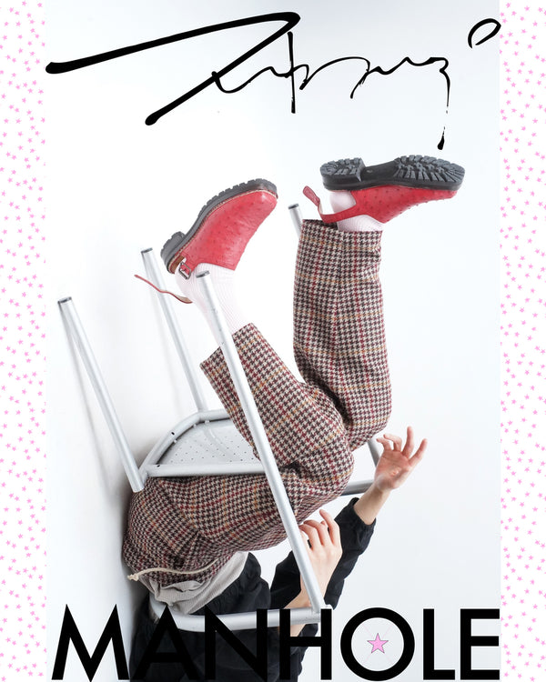 with MANHOLE "SMITH⭐︎" [STAR ARGYLE SOCKS]