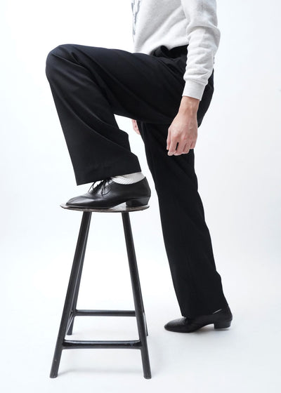 T.DICKENS -Wool Cavalry Twill Resized Trousers