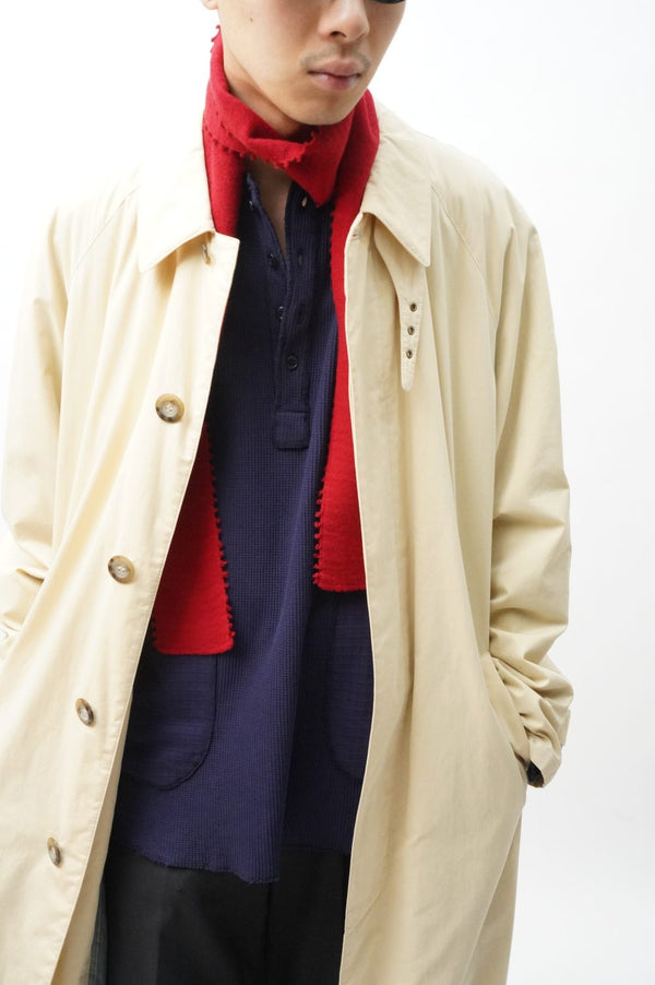 -TWO POCKET HENLEY-