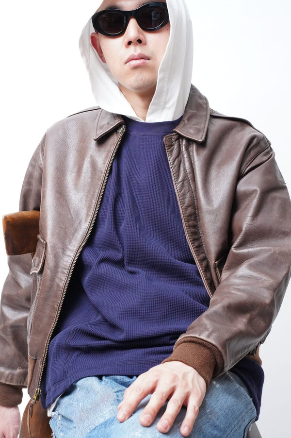 -WAFFLE CREWNECK-