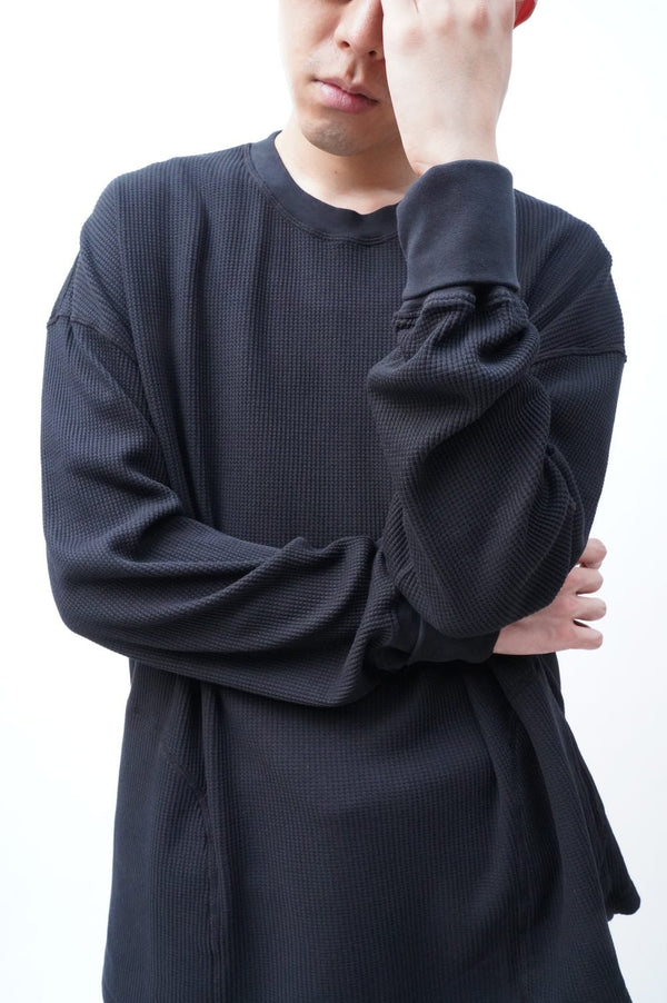 -WAFFLE CREWNECK-