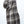 -BROWN BIG CHEQUARED WOOL COAT