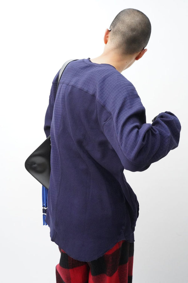 -TWO POCKET HENLEY-