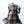 -BROWN BIG CHEQUARED WOOL COAT