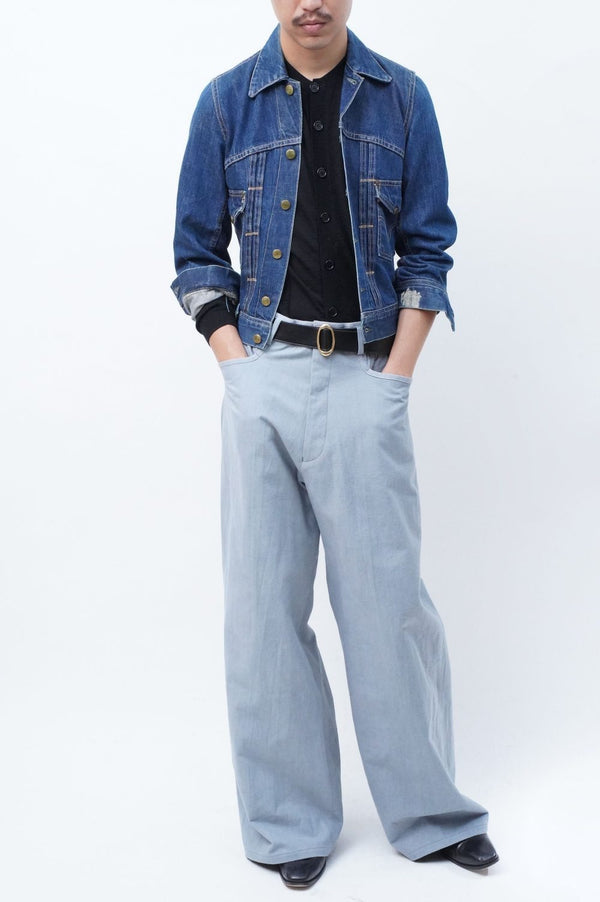 -Gather Denim(SAX)-