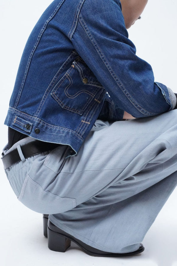 -Gather Denim(SAX)-