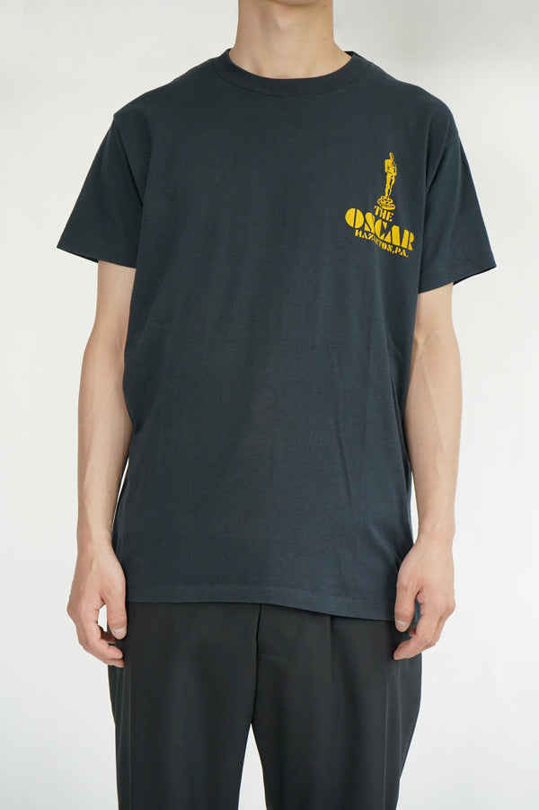 80's "SPORTSWEAR" -"OSCAR" Printed S/S Tee-