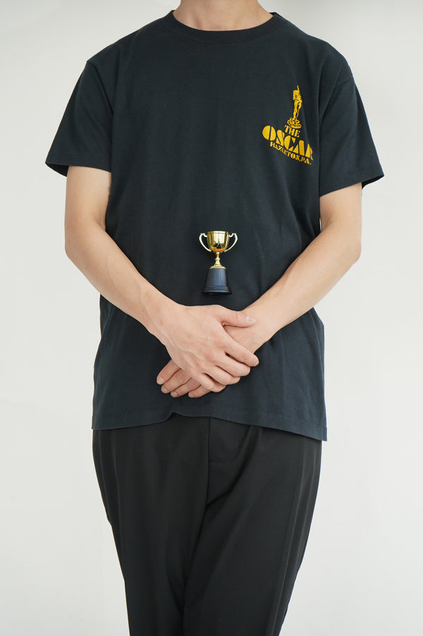80's "SPORTSWEAR" -"OSCAR" Printed S/S Tee-