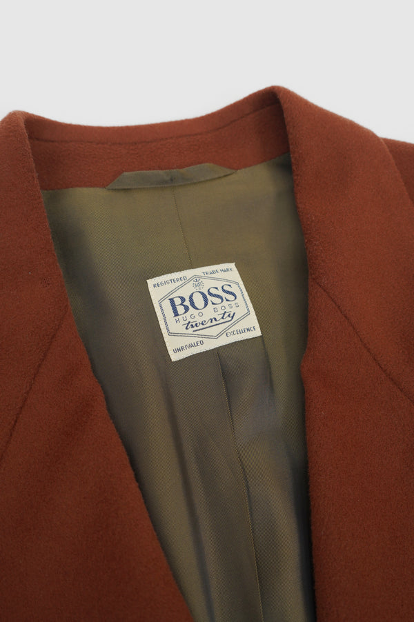 80's "HUGO BOSS" -Double Brested Jacket-